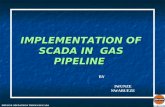Implementation of SCADA in Gas Pipeline