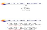 types of educational research