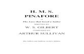 HMS Pinafore - Score