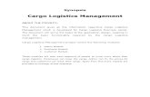 Synopsis Cargo Logistics Management