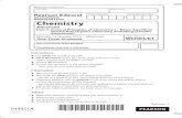 Edexcel IAL Chemistry January 2014 U4 Question Paper