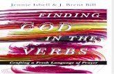 Finding God in the Verbs by Jennie Isbell and J. Brent Bill - EXCERPT