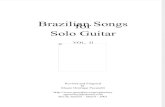 Brasilian Solo Song for Guitar, Vol II