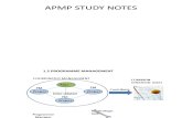 07 - APMP Study Notes