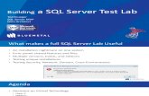 Building a SQL Server Test Lab