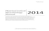 Pharmacuetical microbiology manual 2014.pdf
