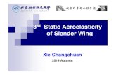 L3_Static Aeroelasticity of Slender Wing