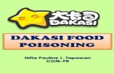 Dakasi Food Poisoning Presentation