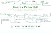 Energy Policy 2.0: Designing Sustainable Behavior