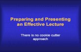 Presentation on Preparing an Effective Lecture