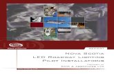 DMD NS LED Roadway Lighting Pilot Installations