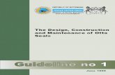 Botswana_Guideline 1 - Design, Construction and Maintenance of Otta Seals (1999)