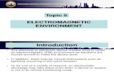 Topic 5 Electromagnetic Environment