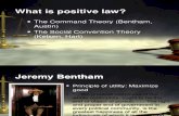 What is positive law?