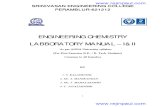 Enigneering Chemistry Lab-manual