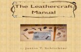 Specialist Project Leathercraft Manual Justin Schlichter Dec 2007