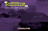 Fulfilling Promises: A Human Rights Roadmap for Rouhani