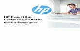 HP Expertone Certification Paths-libre