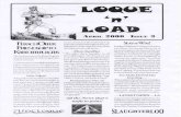 Loque & Load Issue 3 Apr 2000 for Flintloque