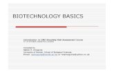 3 Biotechnology Basics Nelson Amugune
