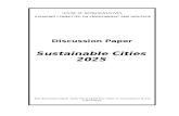 A Us Sustainable Cities Paper