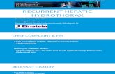 SIR RFS Case Series: Recurrent Hepatic Hydrothorax