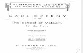 101.-Music - Piano - Czerny Op299 the School of Velocity