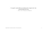Legal and Procedural Aspects of Management