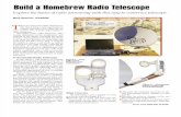 Build a Homebrew Radio Telescope