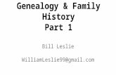 Genealogy 101 Extended Version for Cornerstone 051814 v2