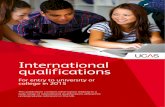 2015 International Qualifications UCA Recognition