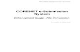CORENET ESS Enhancement Guide - File Conversion