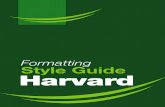 Harvard Formatting Style Guide