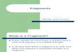 ENG 101 -Fragments - Explanation-2