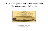 A Sampler of Historical Tennessee Maps - Second Edition