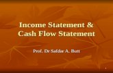 10 Income Statement & Cash Flow Statement