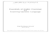 Arabic Essentials of Arabic Grammar Eng