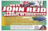 John Reid for Council of Executives
