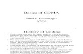 Basics of CDMA