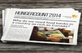 HungerCount 2014 - Food Banks Canada