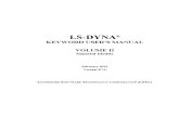 Ls-dyna Manual Vol II r7.0