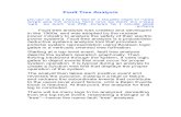 FTA-Failure Treee Analysys