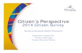 2014 Citizen Survey