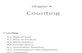 Discrete Structure Chapter 4 Counting 52