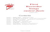 Recorder Duets