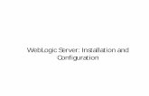 SOA Administrator Training Weblogic Server Installation