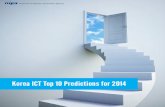 Korea ICT Top 10 Predictions for 2014