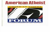 American Atheist Magazine July 1990