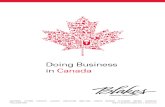 Doing Business in Canada 2014