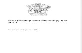 G20 (Safety and Security) Act 2013 - Brisbane, QLD Australia
